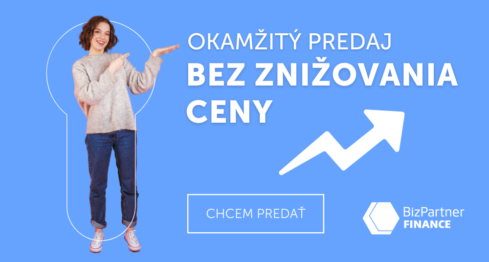 Okamžitý predaj nehnuteľností bez znižovania ceny.