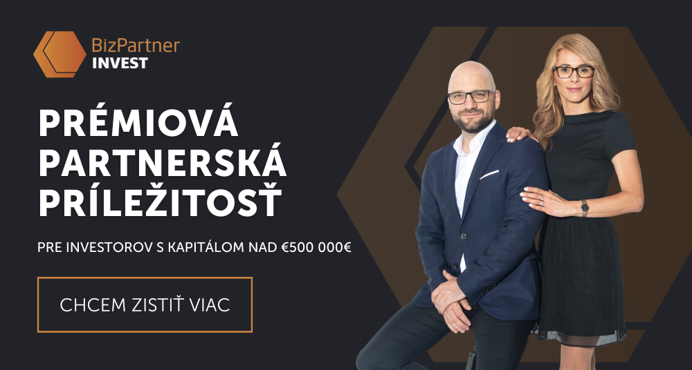 Prémiová investičná príležitosť pre investorov s kapitálom nad 500 000 Eur.